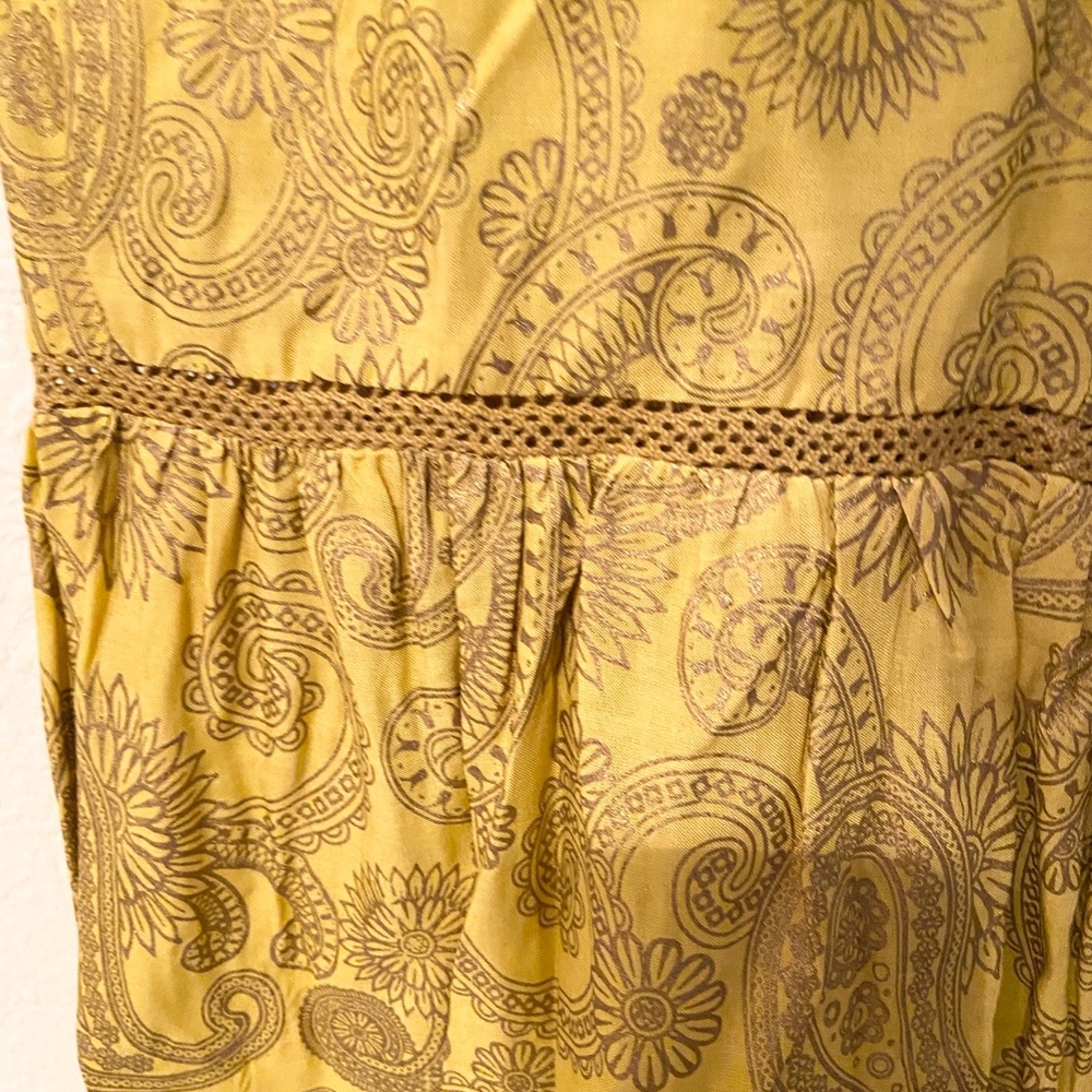 Women/Girls Linen print Gharara pants - Picture 4 of 5